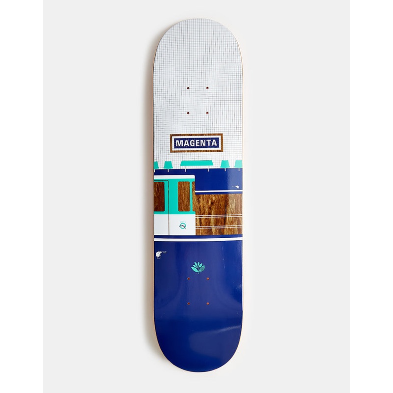 Magenta Station Board Skateboard Deck