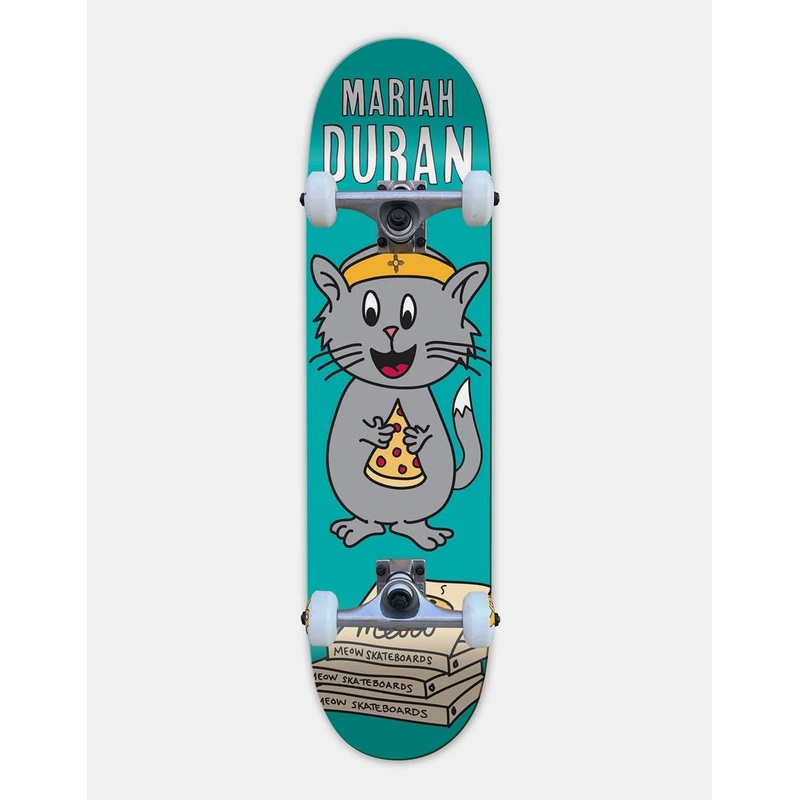 Meow Mariah Duran Whiskers Complete Skateboard – 8″