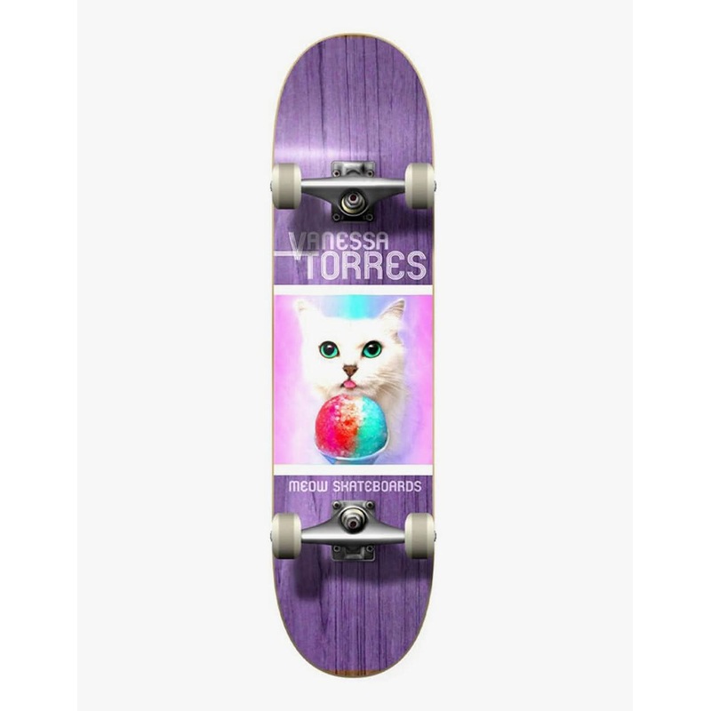 Meow Torres Furreal Complete Skateboard – 7.75″