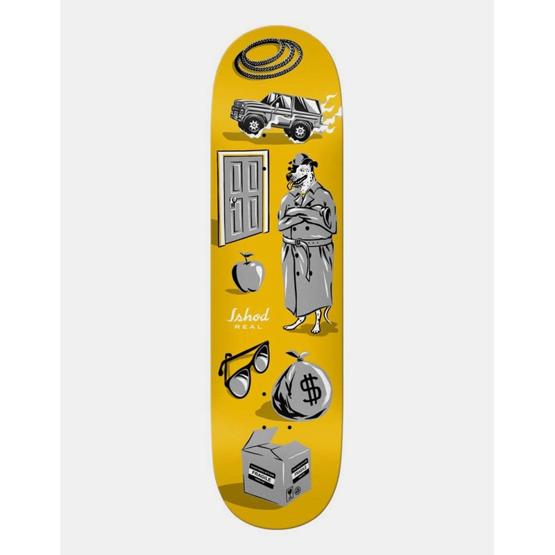Real Ishod Revealing Skateboard Deck – 8.06″