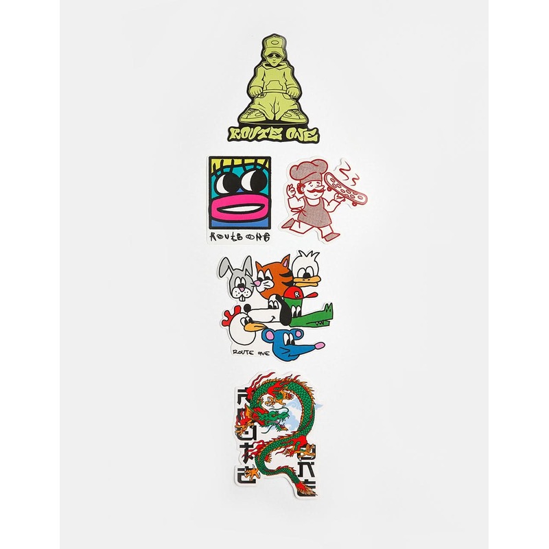 Route One Sticker Pack – Toons