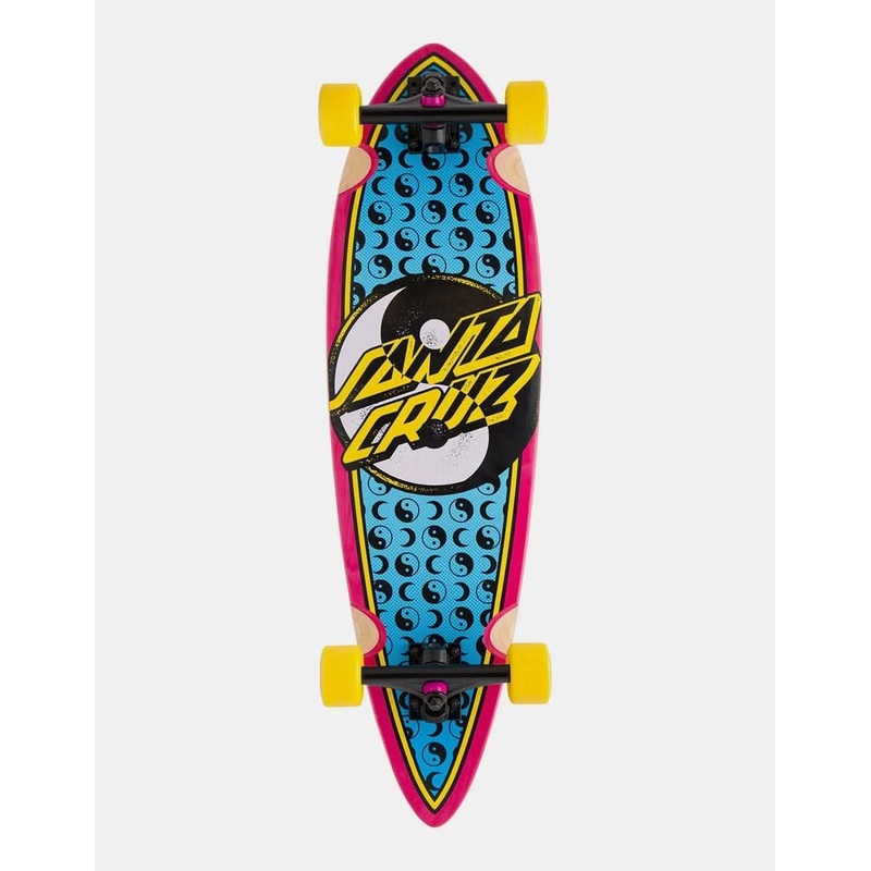 Santa Cruz Yin Yang Dot Pintail Longboard – 33″ x 9.2″
