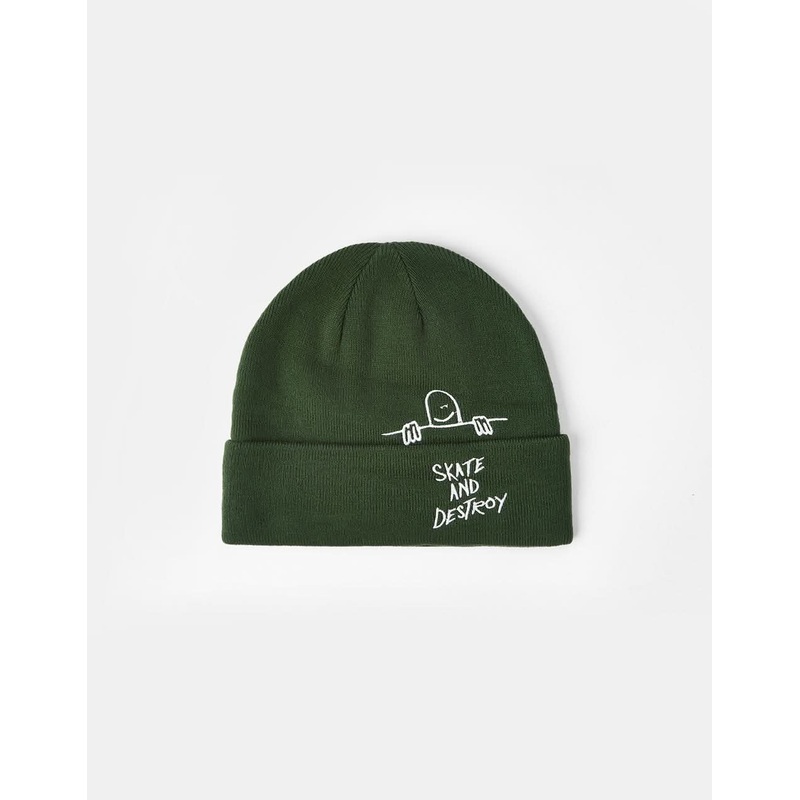 Thrasher Gonz Sad Fold Beanie – Forest Green
