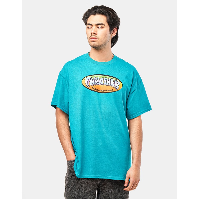 Thrasher Ninety-Five T-Shirt – Jade Dome