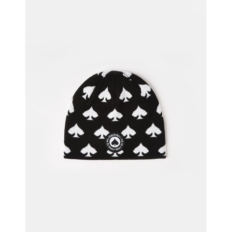Thrasher Oath Skully Beanie – Black