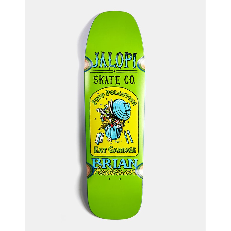 Anti Hero BA Stop Pollution Jalopi Skate Co. Skateboard Deck – 9.25″