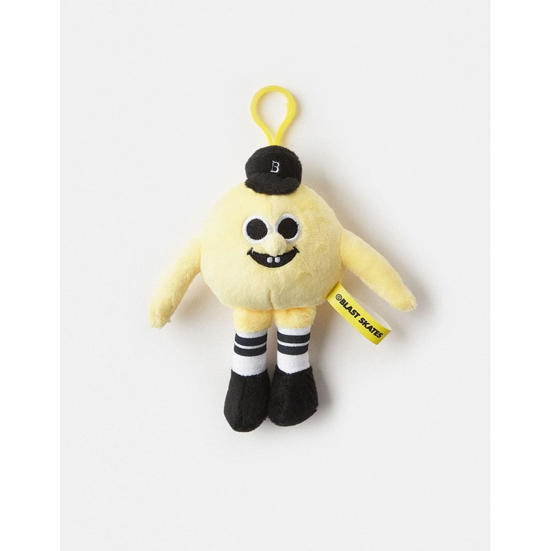 Blast Skates Mascot Plush Key Ring – Yellow