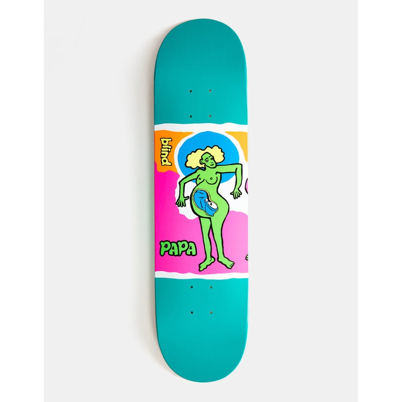 Blind Papa Color Portrait Super Sap R7 Skateboard Deck – 8″