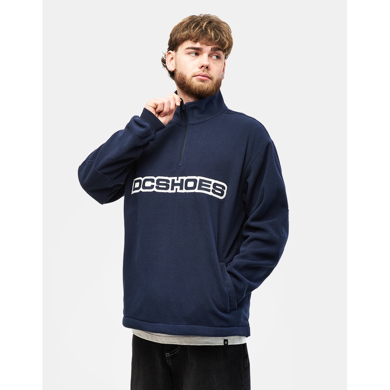 DC Cooper 1/4 Zip Sweat – Dress Blues