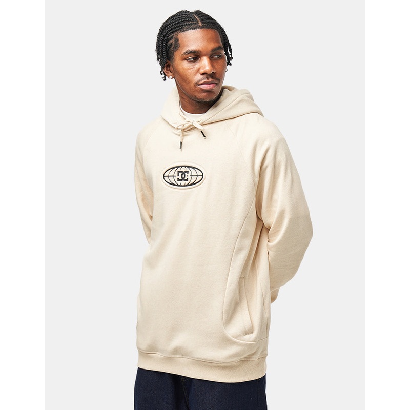 DC Index Pullover Hoodie – Snow Heather