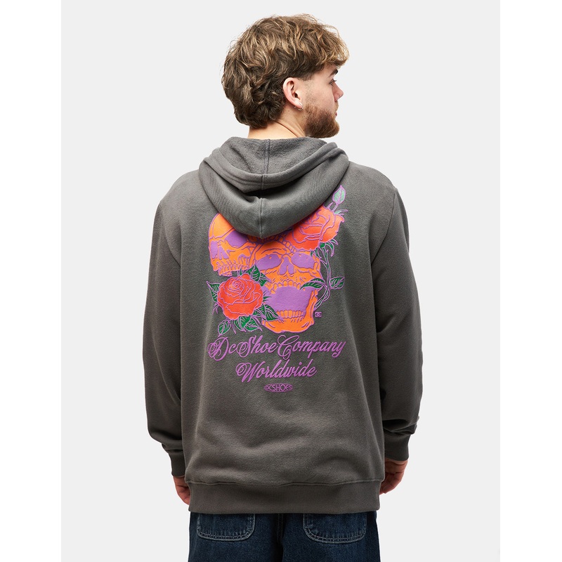 DC Open Wide Pullover Hoodie – Magnet