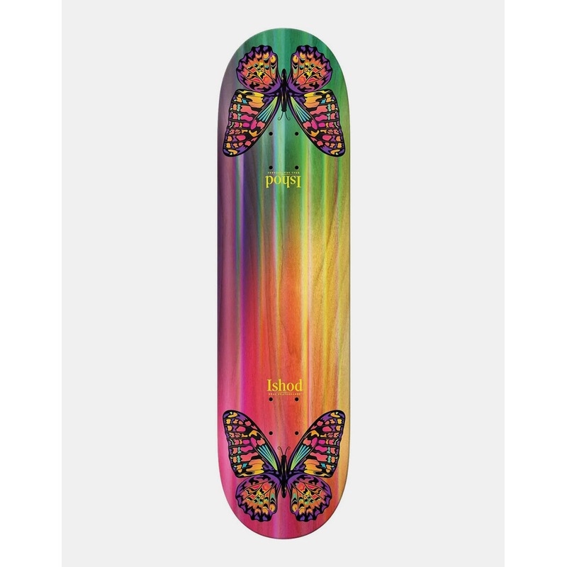 Real Ishod Rainbow Monarch ‘TWIN TAIL’ Skateboard Deck – 8.25″