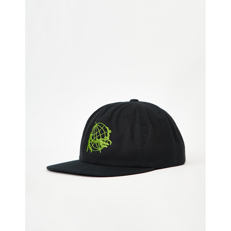 Route One Unity 6 Panel Unstructured Cap – Black