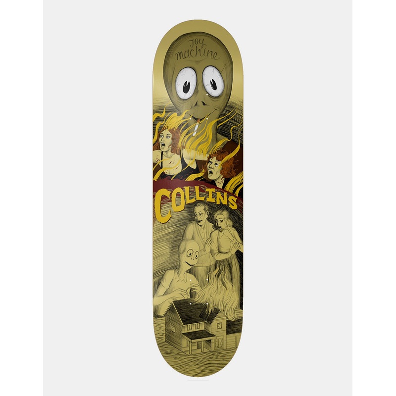 Toy Machine Collins Horror Show Skateboard Deck – 8.13″