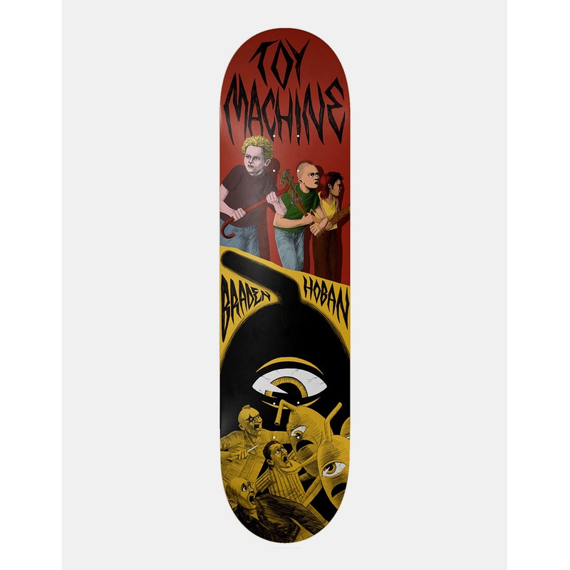 Toy Machine Hoban Horror Show Skateboard Deck – 8.25″