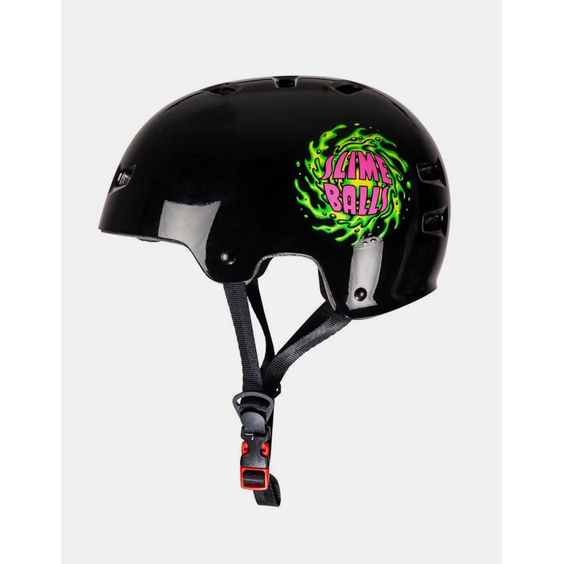 Bullet x Slime Balls Logo Helmet – Gloss Black
