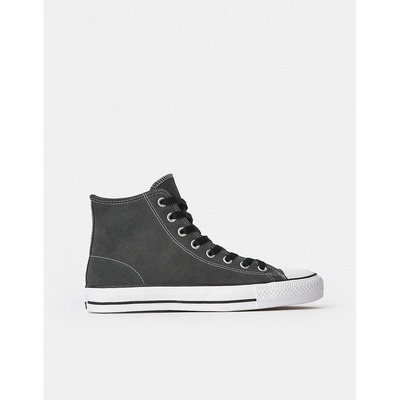 Converse Chuck Taylor All Star Pro Suede High Skate Shoes – Dark Matter/Black/White