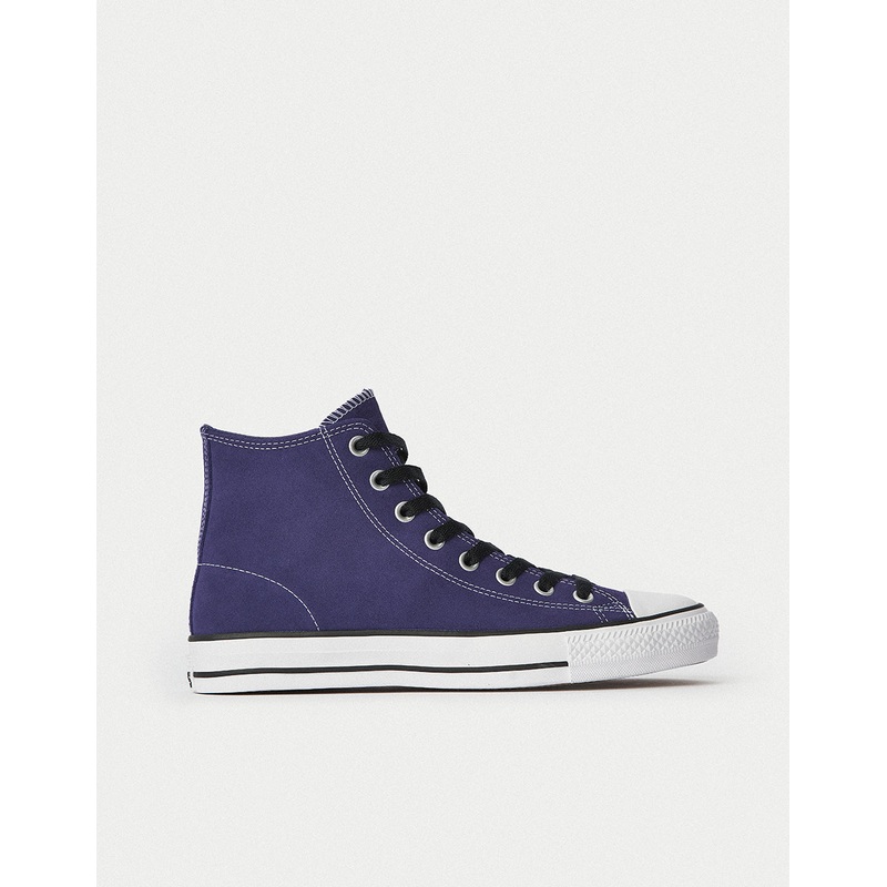 Converse Chuck Taylor All Star Pro Suede High Skate Shoes – Fresh Blueberry/Black/White