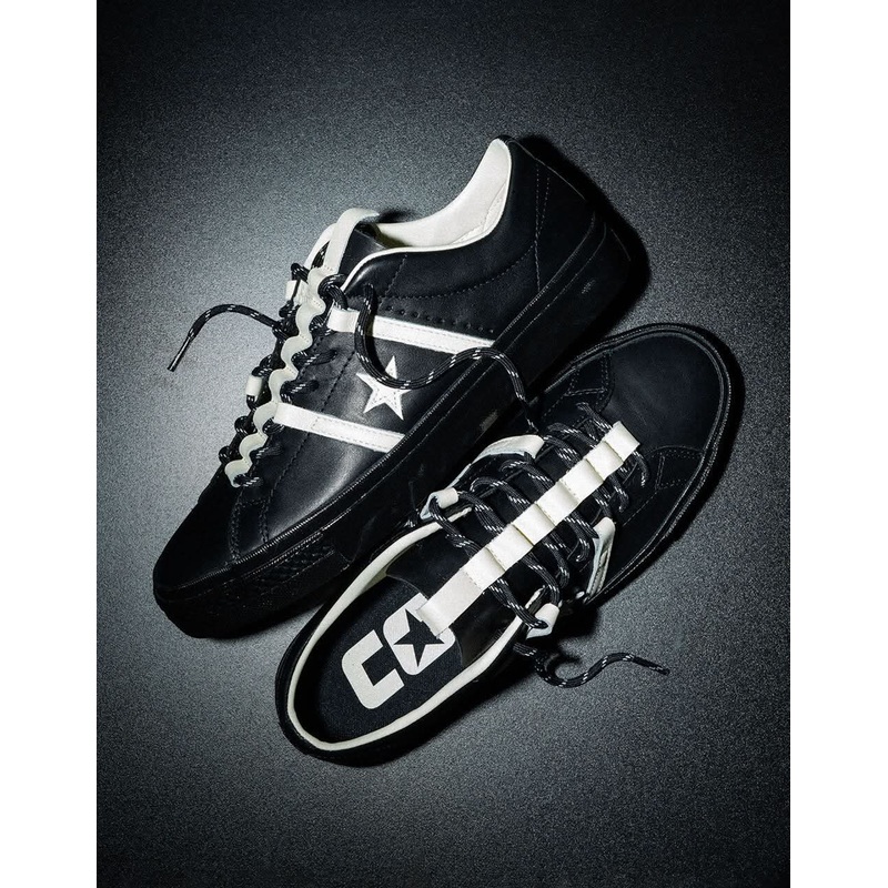 Converse x Bobby De Keyzer One Star Academy Skate Shoes – Black/Egret/Black