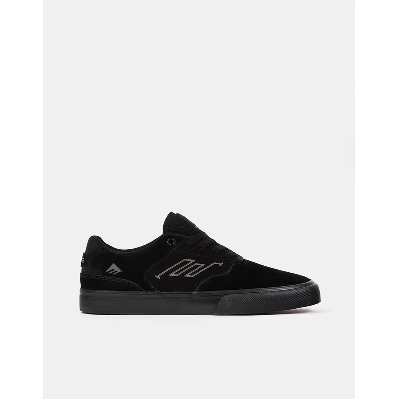 Emerica The Low Vulc Skate Shoes – Black/Black