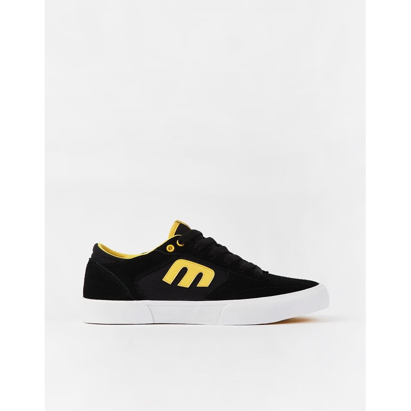 Etnies x Exposure Windrow Vulc Skate Shoes – Black/Yellow