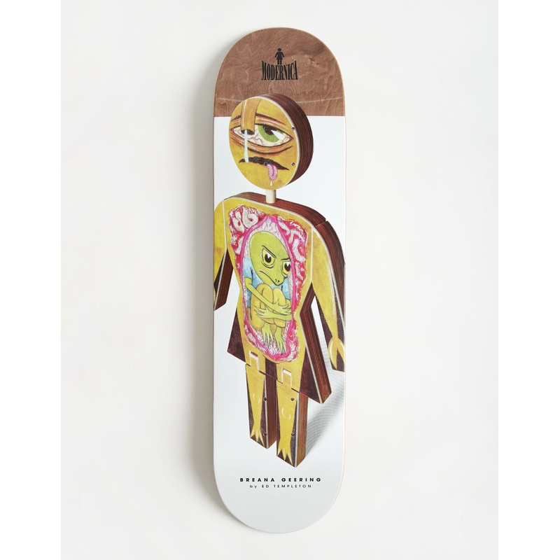 Girl x Ed Templeton x Modernica Breana Wooden OG G045 Skateboard Deck – 8″