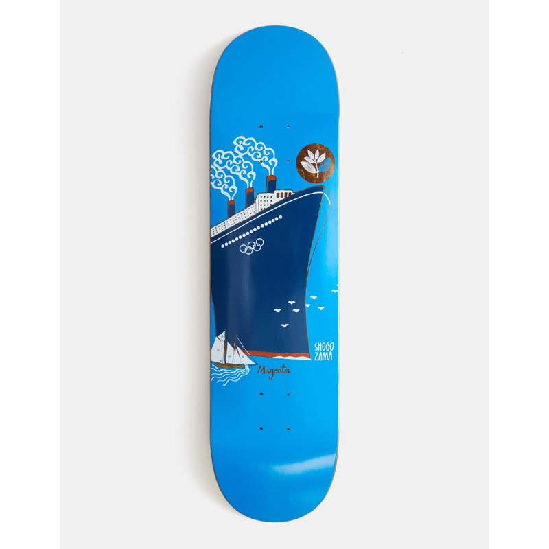 Magenta Zama Nautic Series Skateboard Deck – 8″