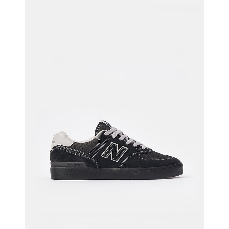 New Balance Numeric 574 Skate Shoes – Black/Grey/Black