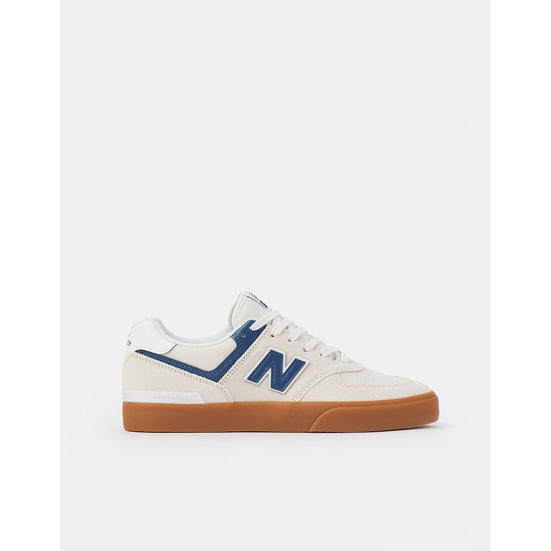 New Balance Numeric 574 Skate Shoes – Sea Salt/Blue