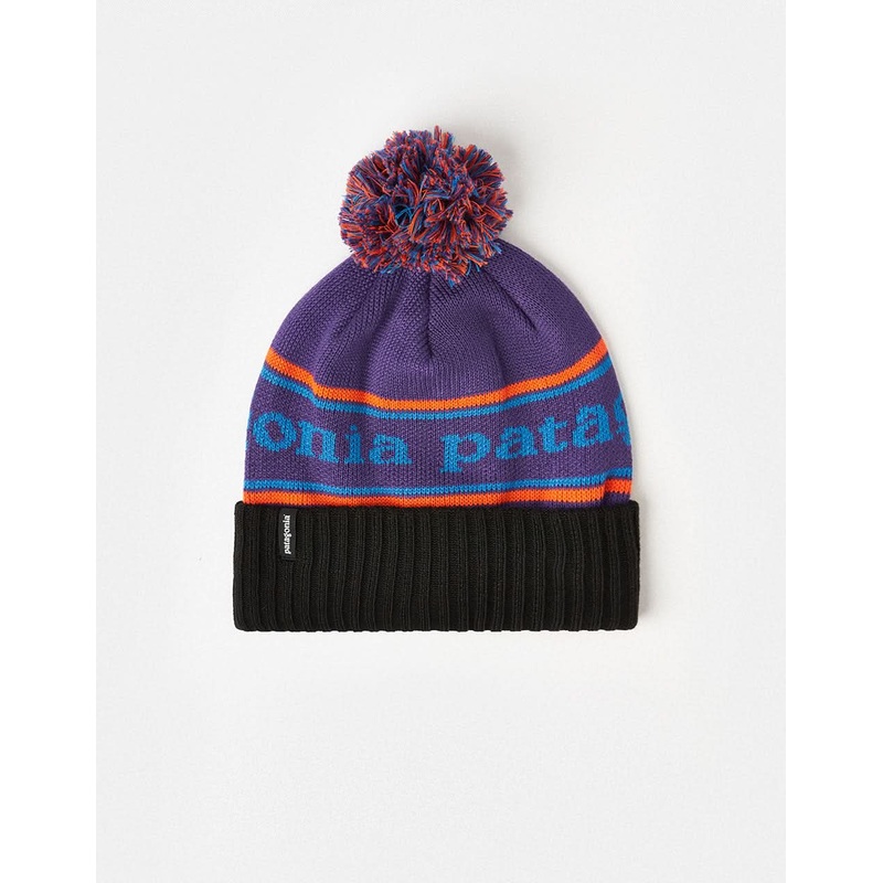 Patagonia Powder Town Beanie – Park Stripe/Purple