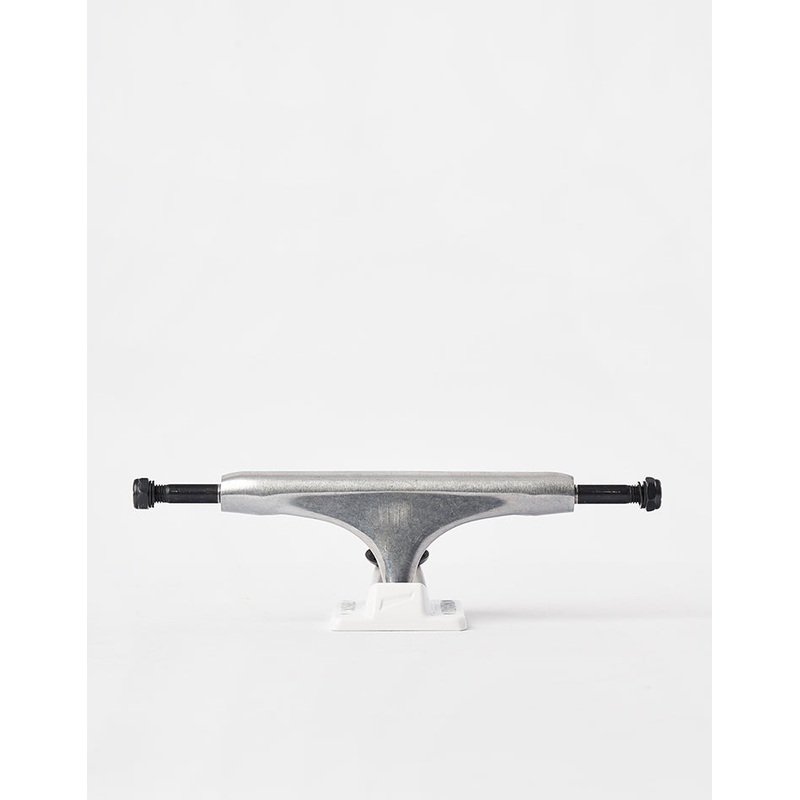 Tensor Alloys Skateboard Trucks – Raw/White (Pair)