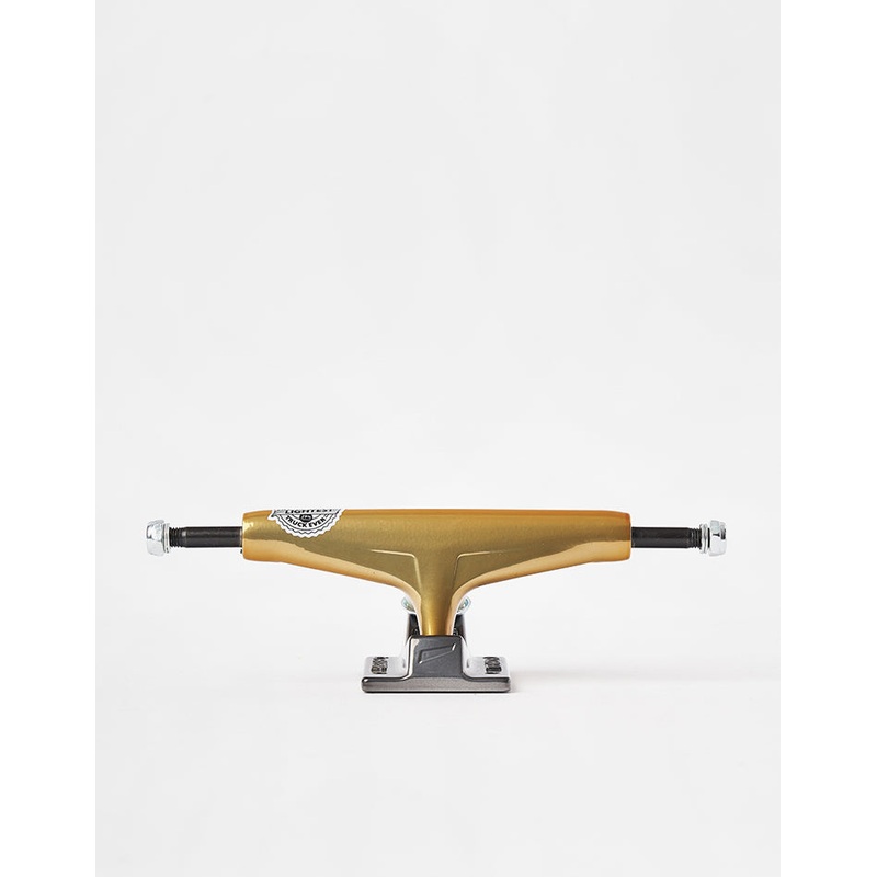 Tensor Glossy Mag Light 5.5 Skateboard Trucks – Gold/Gunmetal (Pair)