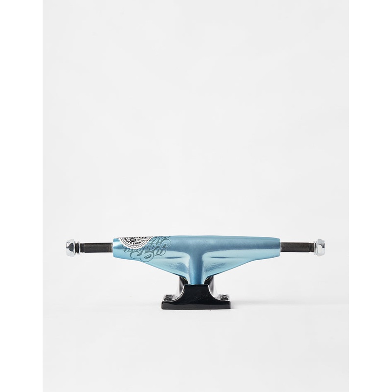 Tensor Mullen Glossy Mag Light 5.25 Low Skateboard Trucks – Blue (Pair