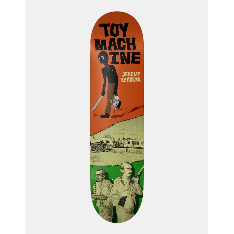 Toy Machine Leabres Horror Show Skateboard Deck – 8.25″