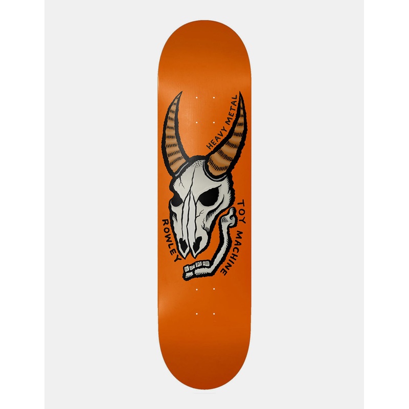 Toy Machine Rowley Heavy Metal Skateboard Deck – 8.25″