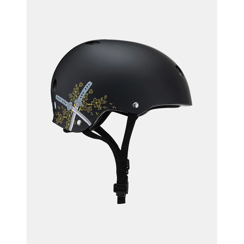 Triple 8 Sky Brown Sweatsaver Cert Helmet – Matte Black