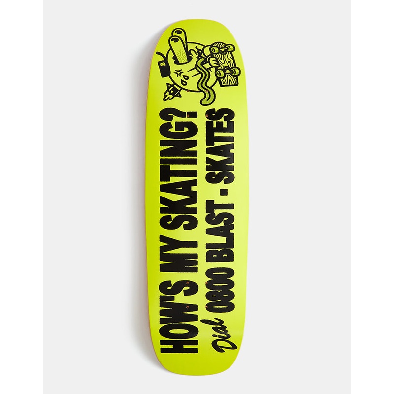 Blast Skates Acid Bumper Blaster Skateboard Deck – 9.25″