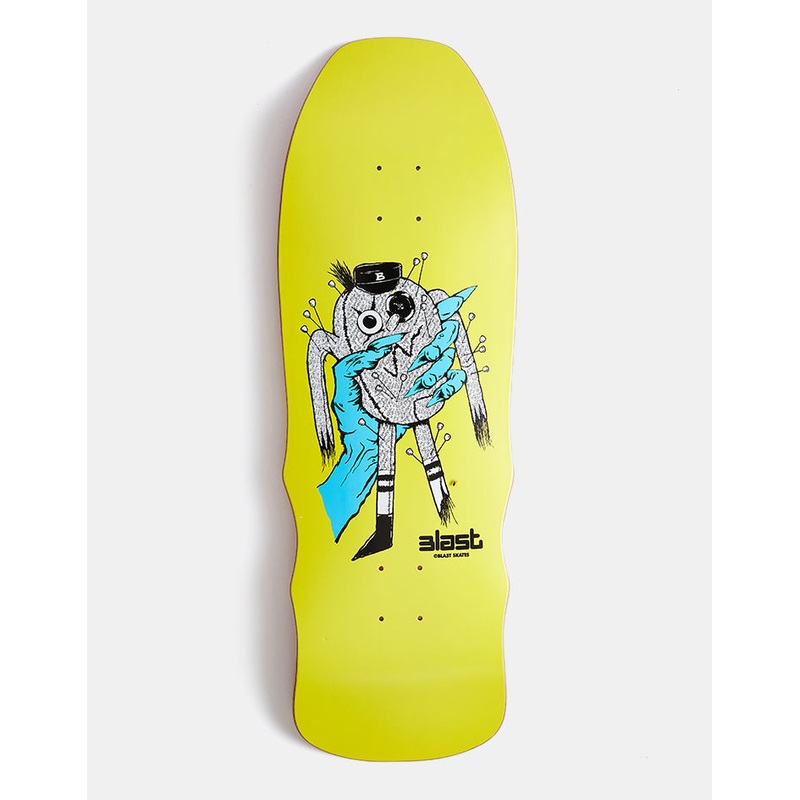 Blast Skates Voodoo Mascot Skateboard Deck – 10.25″