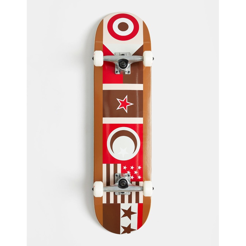Chocolate Trahan Flags Complete Skateboard – 8″