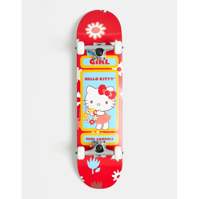 Girl Carroll Hello Kitty Complete Skateboard – 7.75″