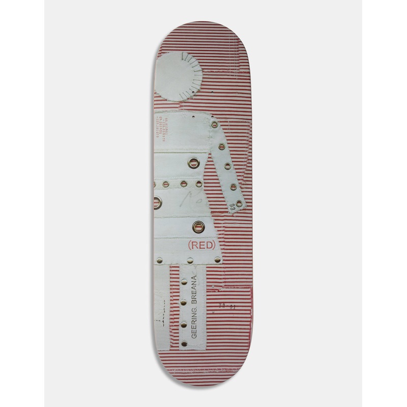 Girl x (PRODUCT)RED Geering Stripe G053 Skateboard Deck – 8.5″