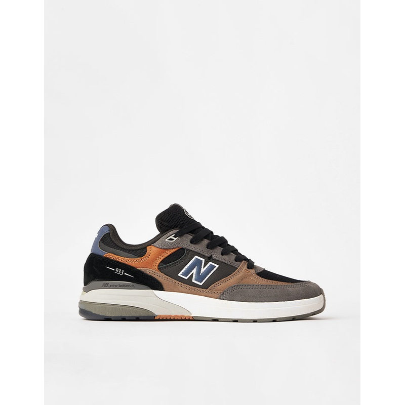 New Balance Numeric 933 Andrew Reynolds Skate Shoes – Tan/Grey