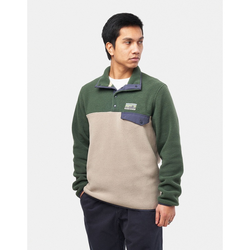 Patagonia Lightweight Synch Snap-T Pullover Fleece – Seabird Grey
