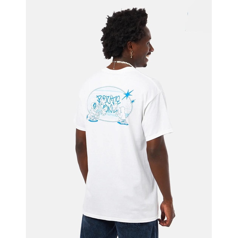 Route One Subway T-Shirt – White