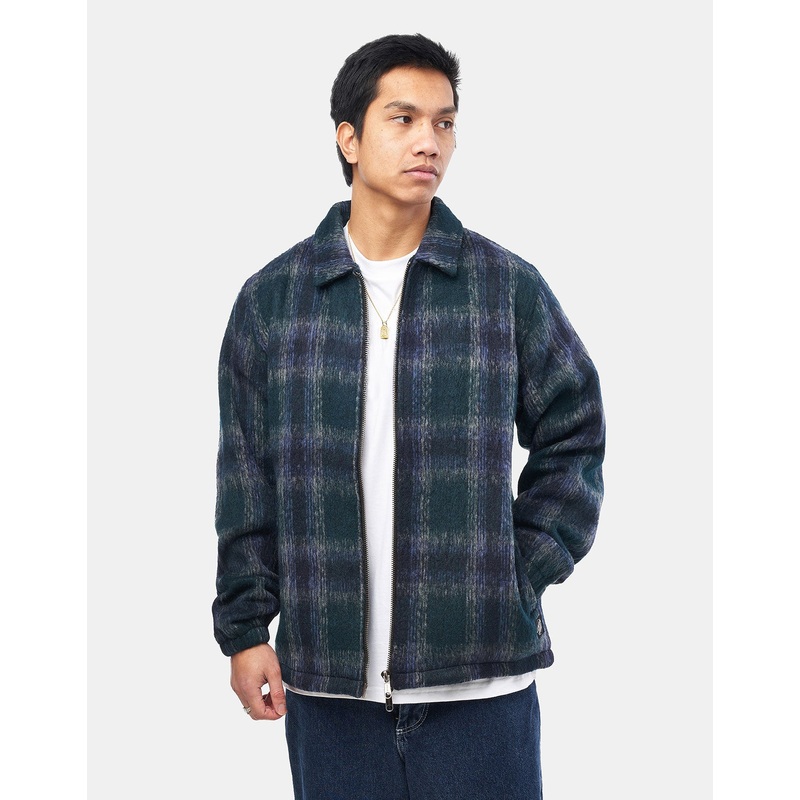 Santa Cruz Hideout Jacket – Navy/Blue/Grey Check