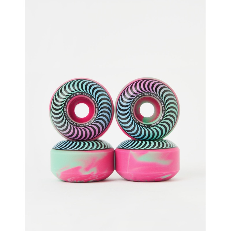 Spitfire Swirl Formula Four Classic 99d Skateboard Wheels – 54mm