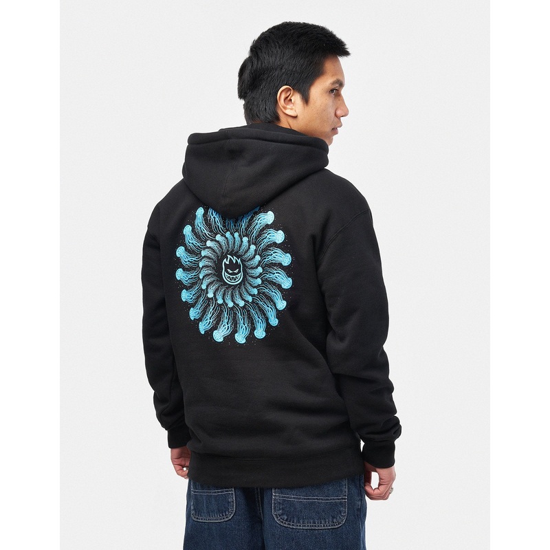 Spitfire x Atlantic Drift Jelly Classic Pullover Hoodie – Black
