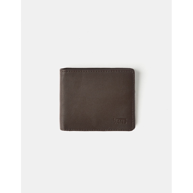 Vans Drop V Bifold Wallet – Dark Brown
