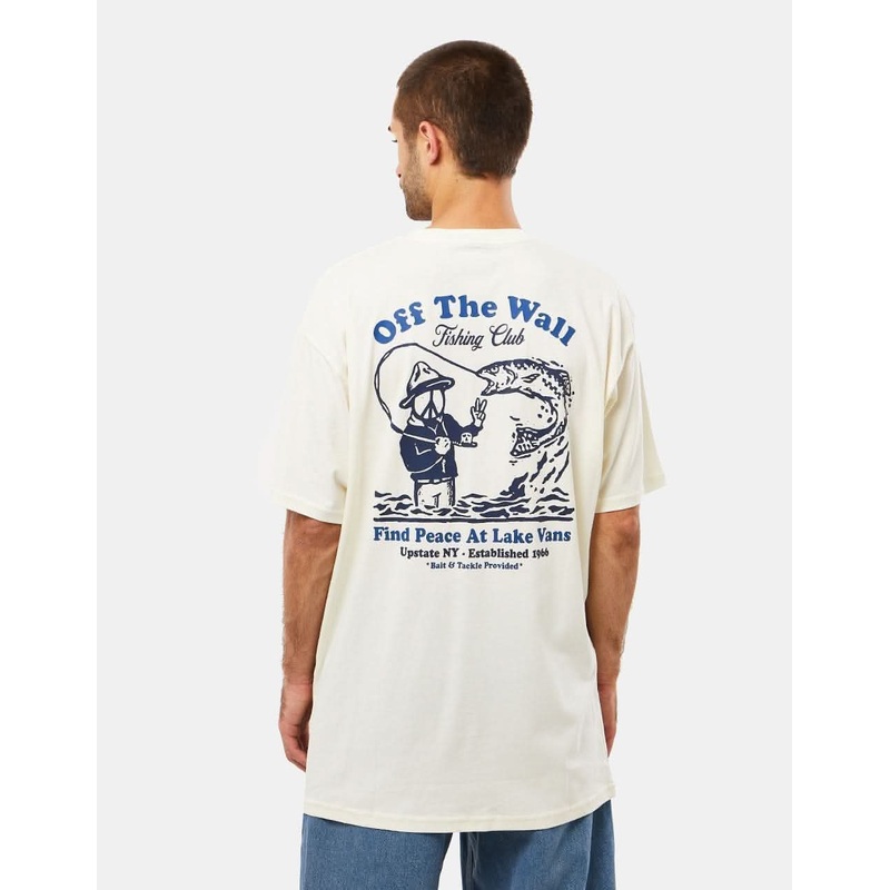 Vans Vans Fishing Club Pocket T-Shirt – Marshmallow
