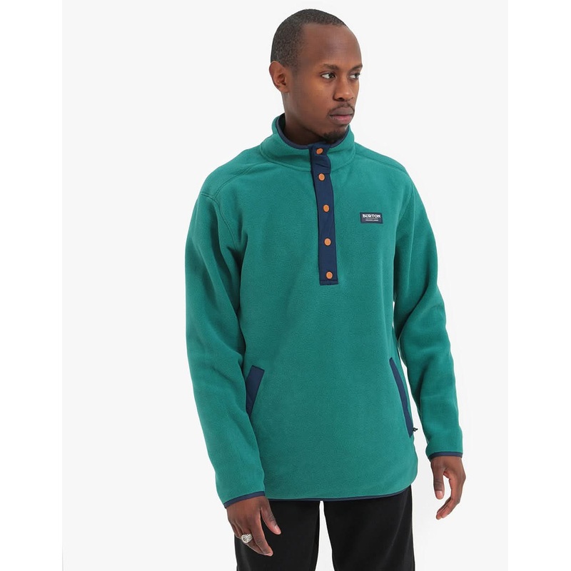 Burton Hearth Polartec Pullover Fleece –  Antique Green